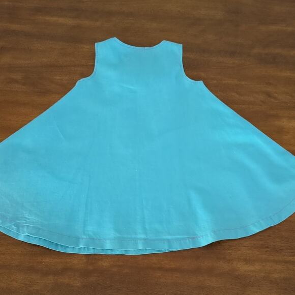 Matilda Jane Paint By Numbers All Wrapped Up Bow Linen Dress size 4 - Picture 7 of 11